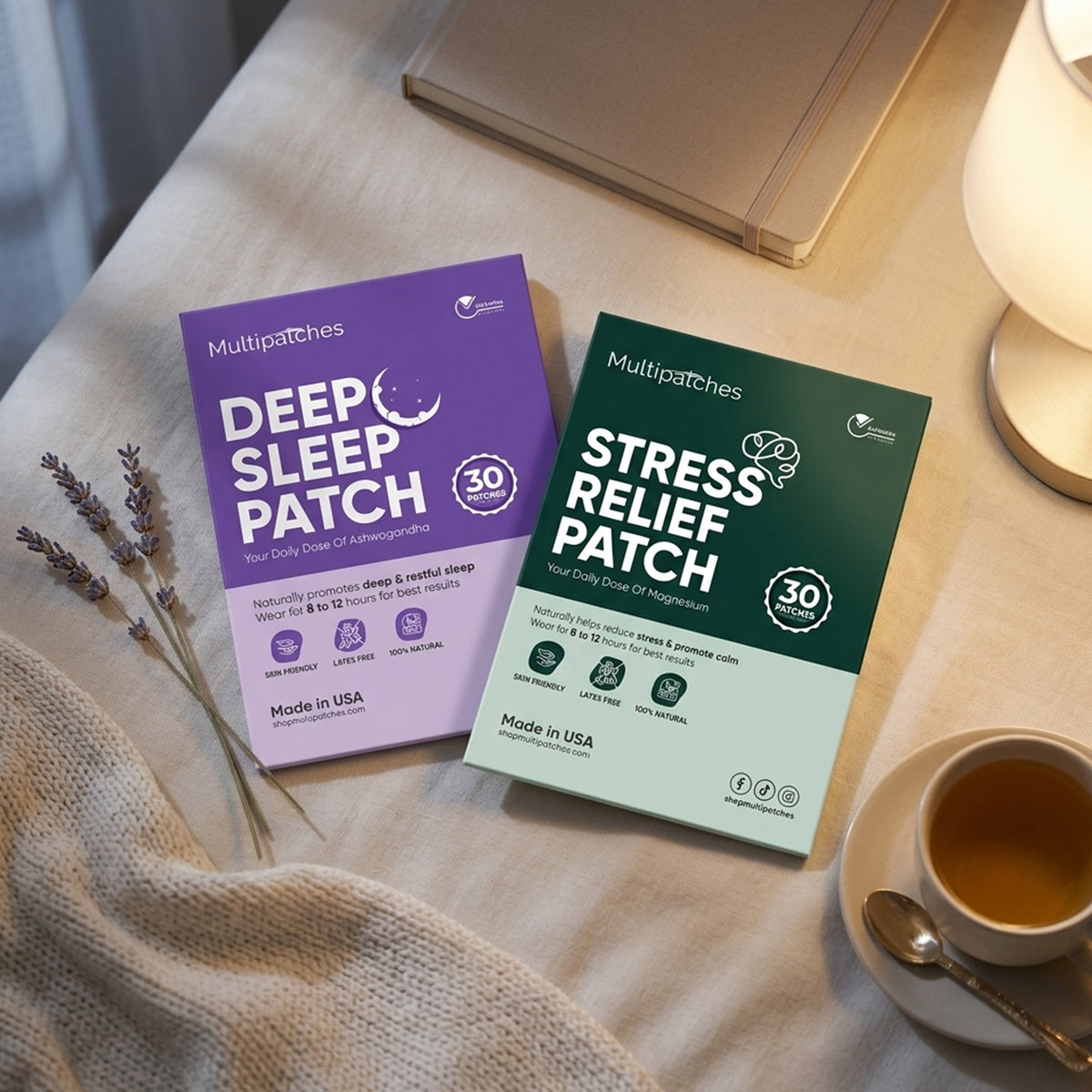 Calm Bundle (Sleep & Stress Relief Patch)
